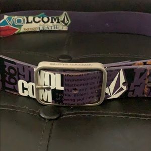Purple Volcom belt